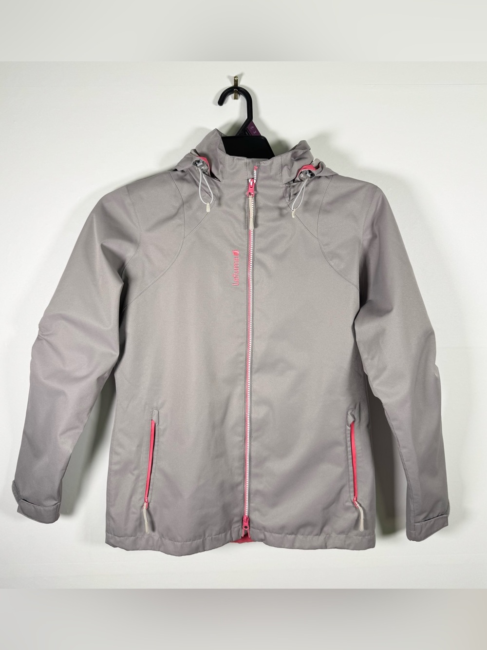 LAFUMA Women’s LD Floe Climactive Double Zipper Gray Performance Jacket Sz M